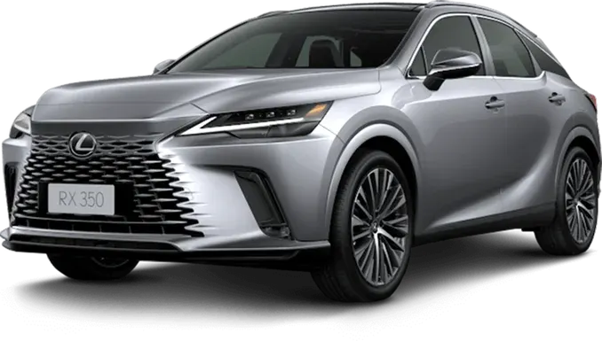 Silver Lexus RX, representative image for our Lexus SUV