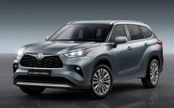 Silver Toyota Kluger, representative image for our Toyota Kluger